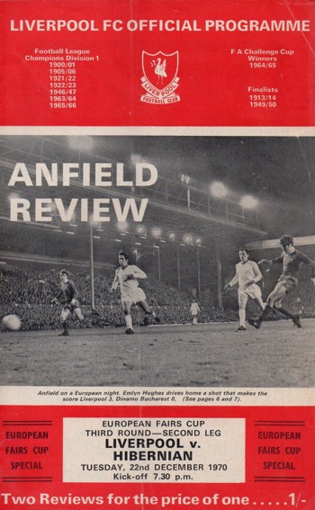 Match programme